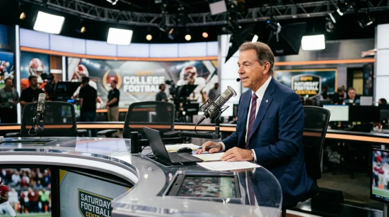 Nick Saban net worth and ESPN broadcast career