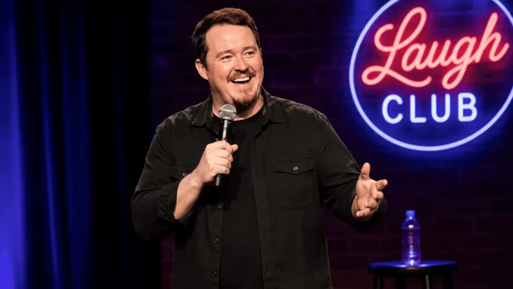 Shane Gillis net worth podcast recording studio setup