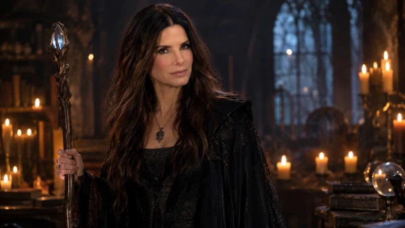 Sandra Bullock in her Practical Magic 2 role