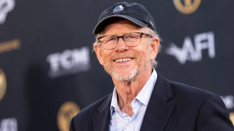 Ron Howard net worth director at a film premiere